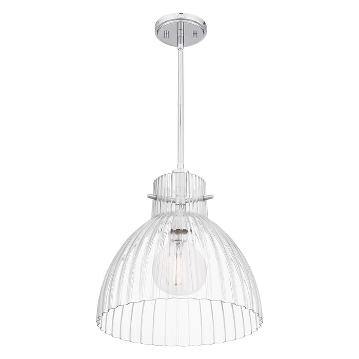 One Light Mini Pendant from the Vienna collection in Polished Chrome finish