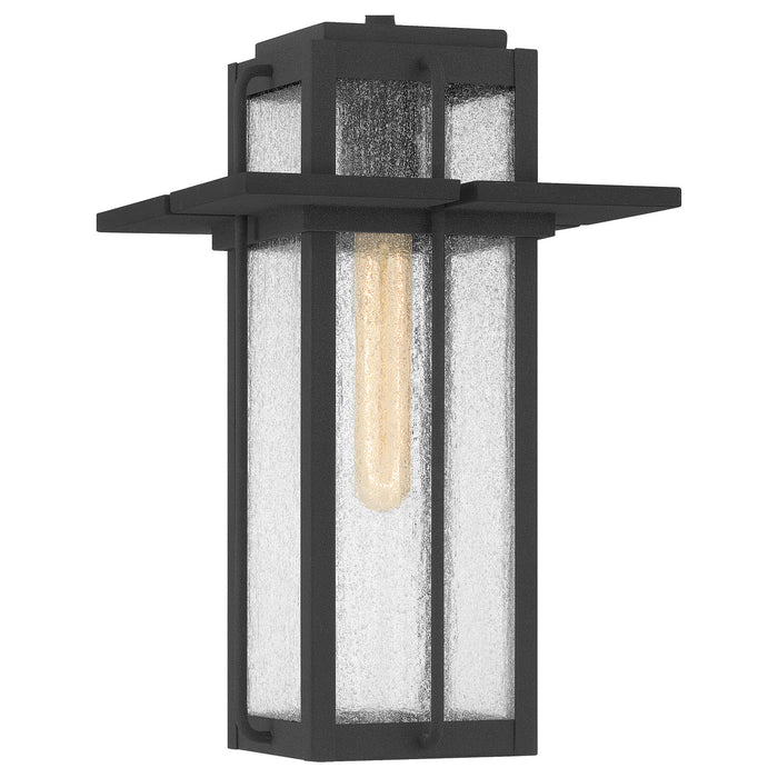 One Light Mini Pendant from the Randall collection in Mottled Black finish