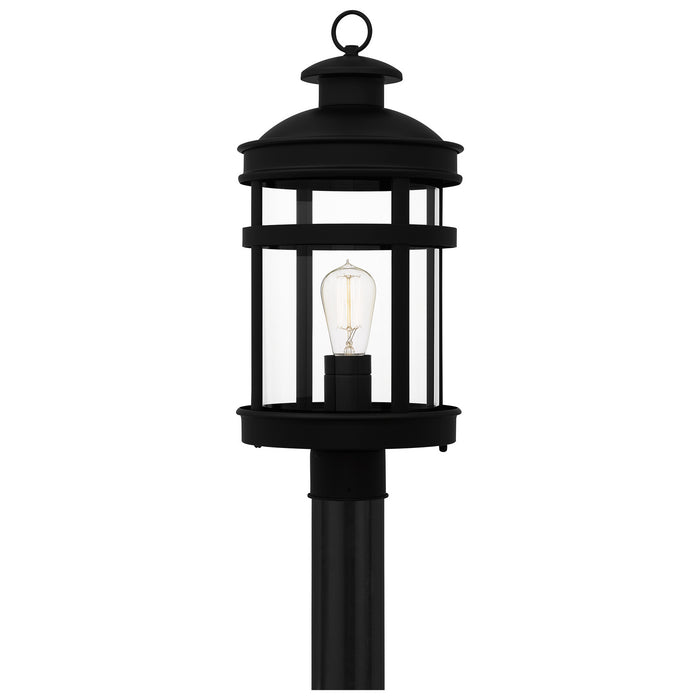 One Light Outdoor Post Mount from the Scout collection in Matte Black finish
