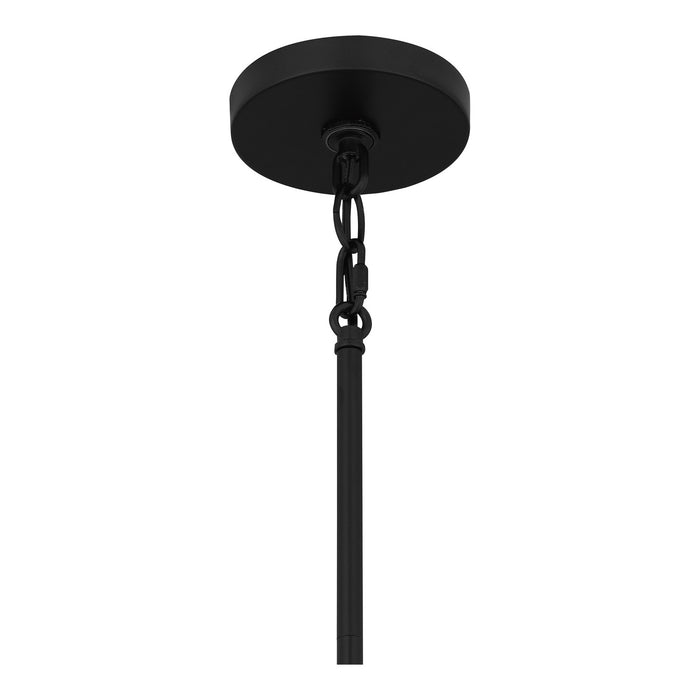 One Light Mini Pendant from the Ursa collection in Matte Black finish