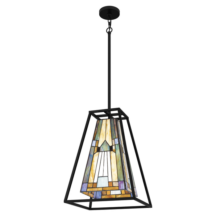 One Light Mini Pendant from the Caledonia collection in Matte Black finish
