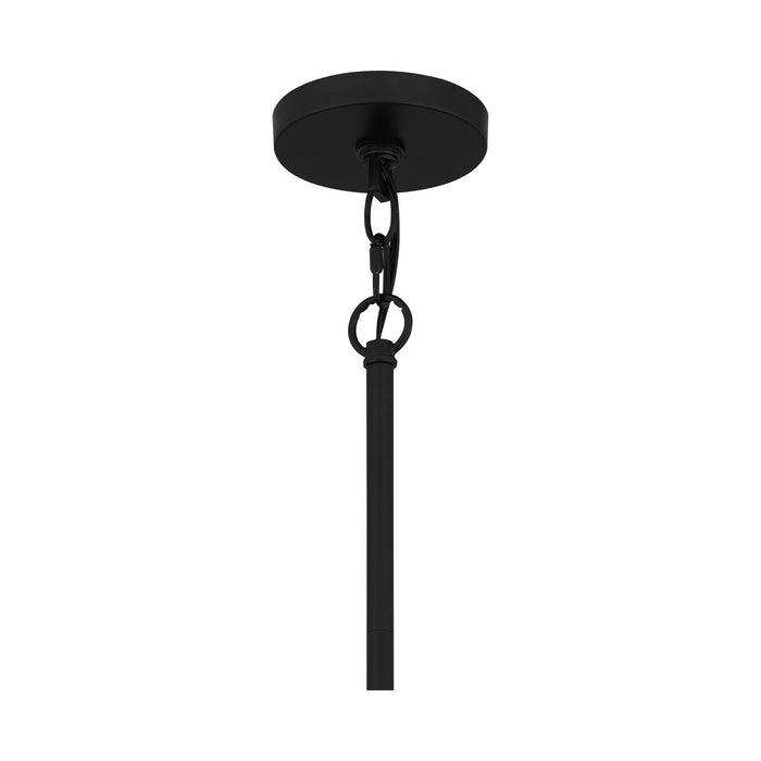 One Light Mini Pendant from the Caledonia collection in Matte Black finish