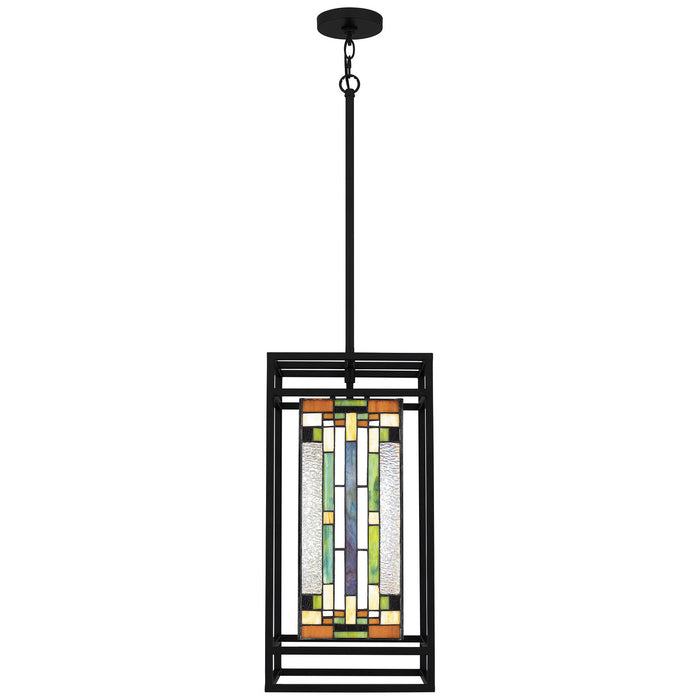 One Light Mini Pendant from the Mateo collection in Matte Black finish