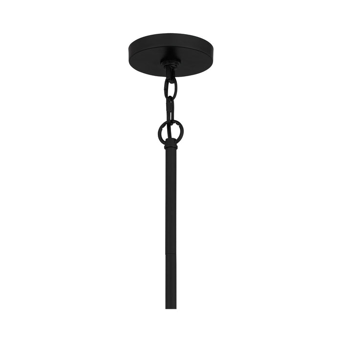 One Light Mini Pendant from the Mateo collection in Matte Black finish