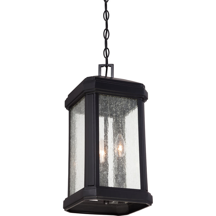 Three Light Pendant from the Trumbull collection in Mystic Black finish