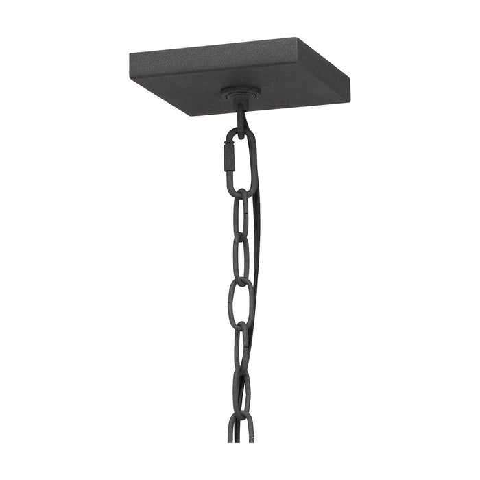 One Light Mini Pendant from the Thorpe collection in Mottled Black finish