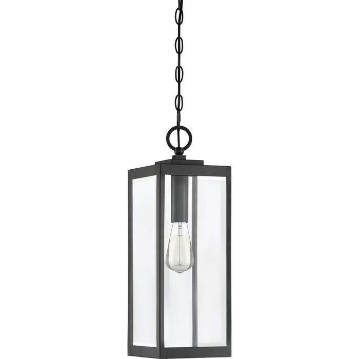 One Light Mini Pendant from the Westover collection in Earth Black finish