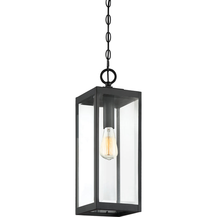 One Light Mini Pendant from the Westover collection in Earth Black finish