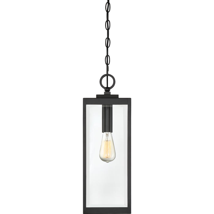 One Light Mini Pendant from the Westover collection in Earth Black finish