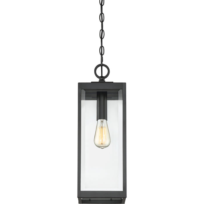 One Light Mini Pendant from the Westover collection in Earth Black finish