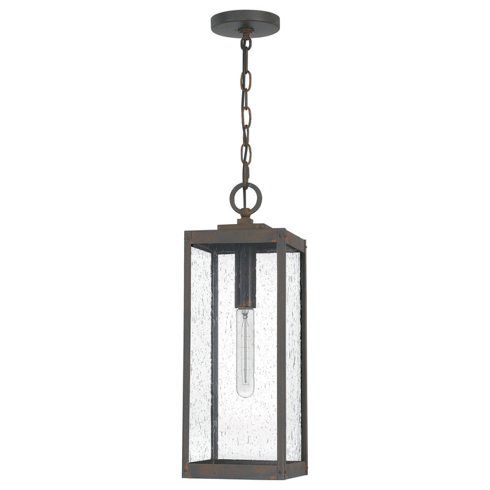 One Light Mini Pendant from the Westover collection in Industrial Bronze finish