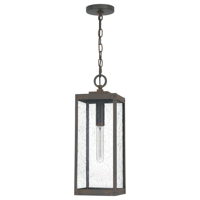 One Light Mini Pendant from the Westover collection in Industrial Bronze finish