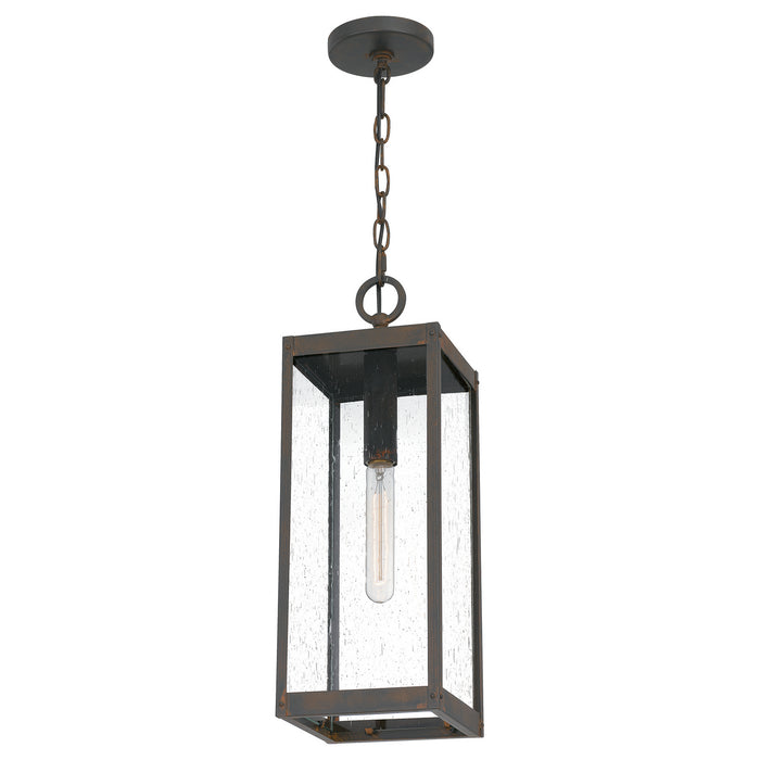 One Light Mini Pendant from the Westover collection in Industrial Bronze finish