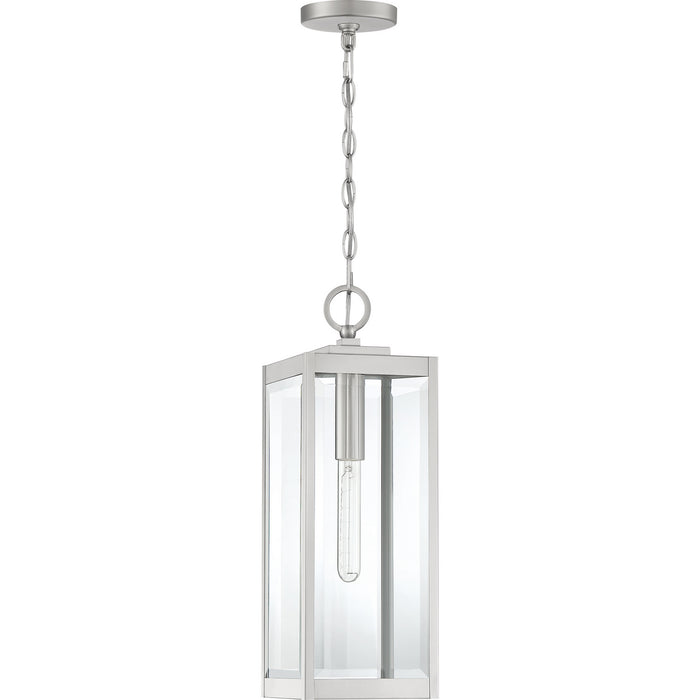 One Light Mini Pendant from the Westover collection in Stainless Steel finish