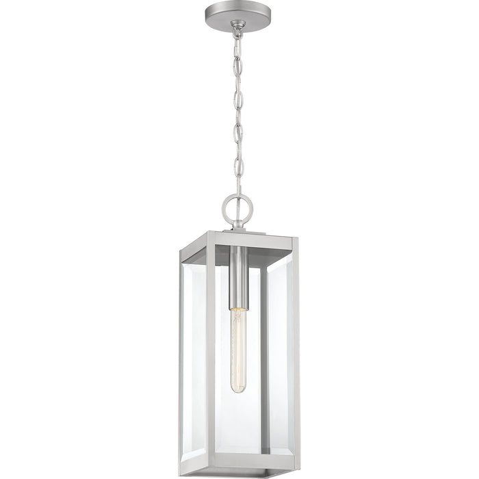 One Light Mini Pendant from the Westover collection in Stainless Steel finish