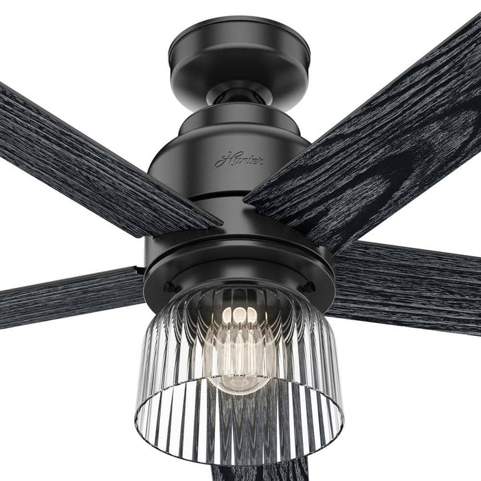 Hunter 52" Grove Park Ceiling Fan with LED Light Kit and Wall Control