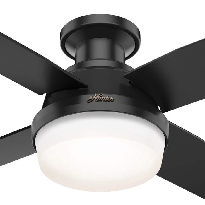 Hunter 44" Dempsey Outdoor Ceiling Fan with LED Light Kit and Handheld Remote