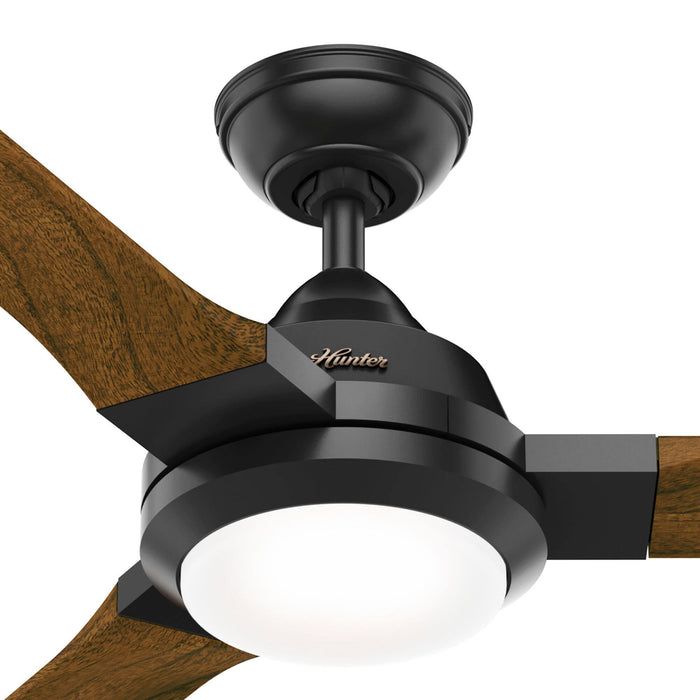 Hunter 54" Leti Ceiling Fan with LED Light Kit and Wall Control