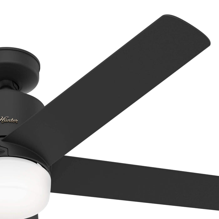 Hunter 52" Stylus Ceiling Fan with LED Light Kit and Handheld Integrated Control System