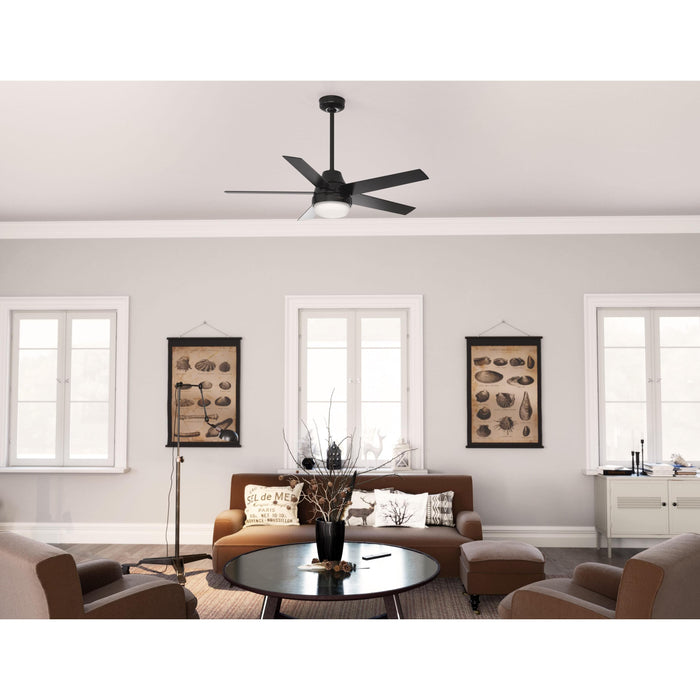 Hunter 52" Aerodyne Ceiling Fan with LED Light Kit and Handheld Integrated Control System