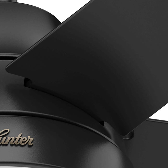 Hunter 52" Aerodyne Ceiling Fan with LED Light Kit and Handheld Integrated Control System