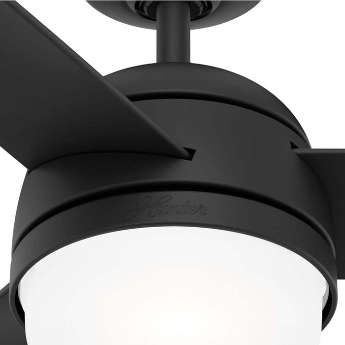 Hunter 48" Midtown Ceiling Fan with LED Light Kit and Handheld Remote