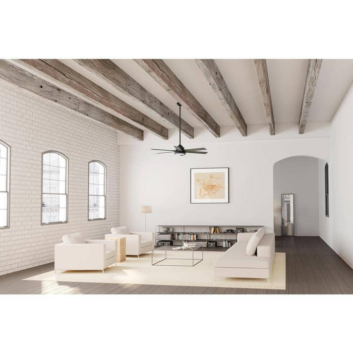 Hunter 60" Warrant Ceiling Fan with LED Light Kit and Wall Control