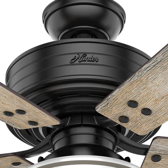 44``Ceiling Fan from the Cedar Key collection in Matte Black finish