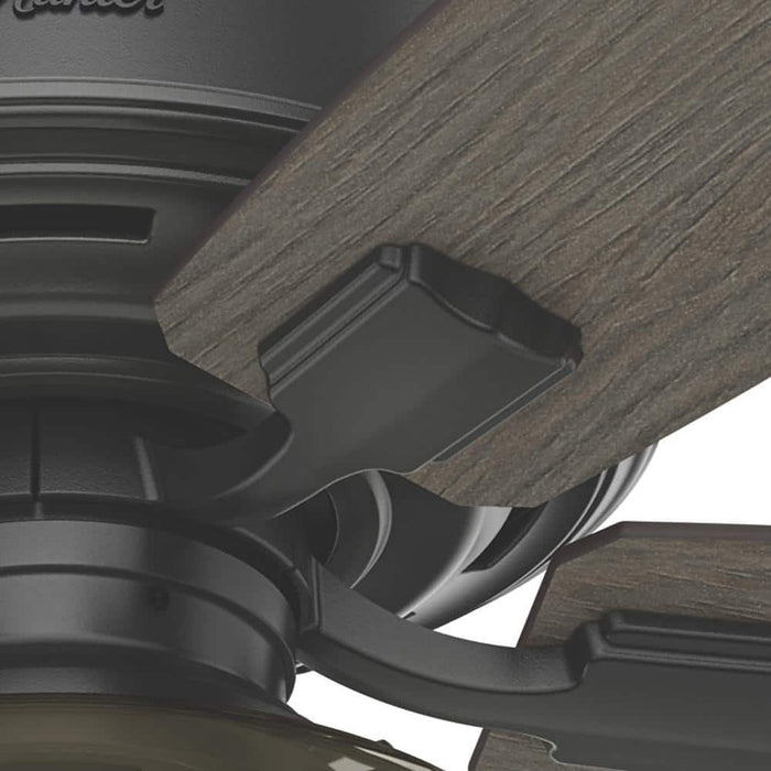 Hunter 52" Bennett Ceiling Fan with LED Light Kit and Handheld Remote