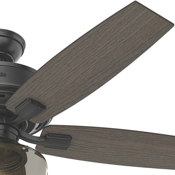 Hunter 52" Bennett Ceiling Fan with LED Light Kit and Handheld Remote