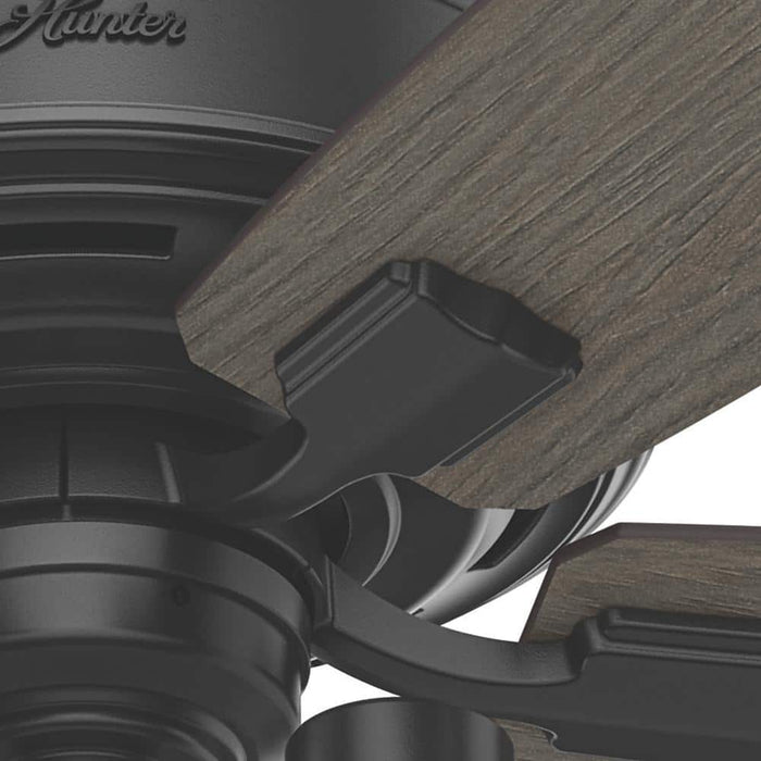 Hunter 52" Bennett Ceiling Fan with 3-Light LED Light Kit and Handheld Remote