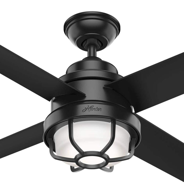 Hunter 54" Searow Ceiling Fan with LED Light Kit and Wall Control