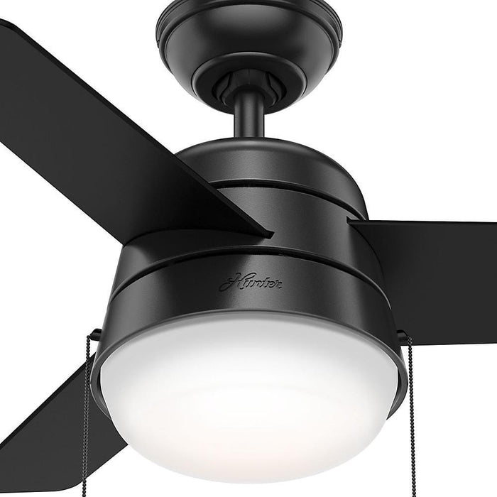 Hunter 36" Aker Ceiling Fan with LED Light Kit and Pull Chains