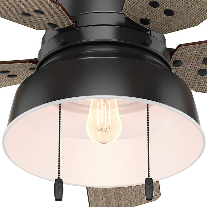 Hunter 52" Mill Valley Ceiling Fan with LED Light Kit and Pull Chains