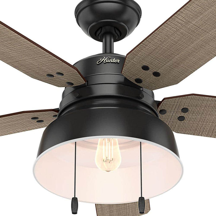 Hunter 52" Mill Valley Ceiling Fan with LED Light Kit and Pull Chains