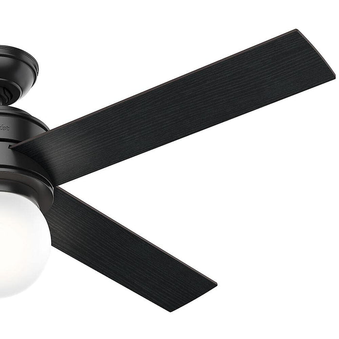 Hunter 52" Hepburn Ceiling Fan with LED Light Kit and Wall Control