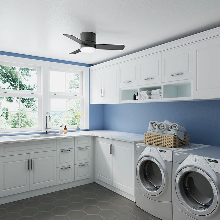 Hunter 44" Minimus Ceiling Fan with LED Light Kit and Handheld Remote