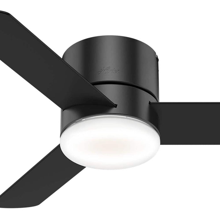 Hunter 44" Minimus Ceiling Fan with LED Light Kit and Handheld Remote