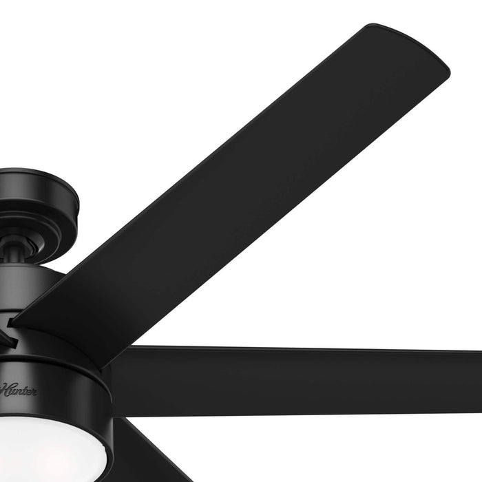 Hunter 60" Solaria Ceiling Fan with LED Light Kit and Wall Control
