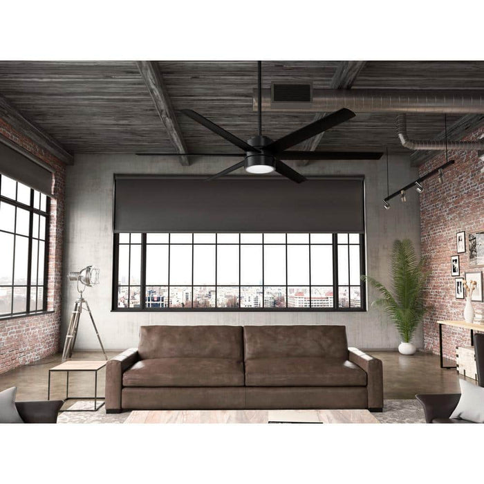 Hunter 72" Solaria Ceiling Fan with LED Light Kit and Wall Control