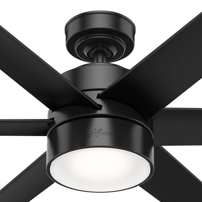 Hunter 72" Solaria Ceiling Fan with LED Light Kit and Wall Control
