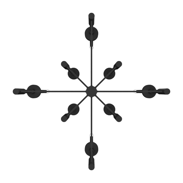 Hunter Briargrove Eight Light Chandelier