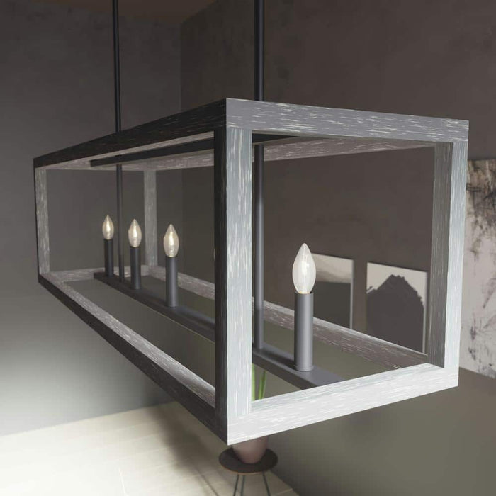 Hunter Squire Manor Five Light Linear Chandelier