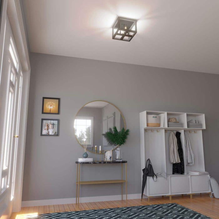 Hunter Squire Manor Four Light Flush Mount