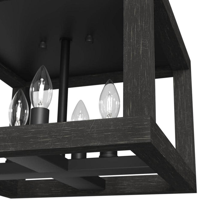 Hunter Squire Manor Four Light Flush Mount