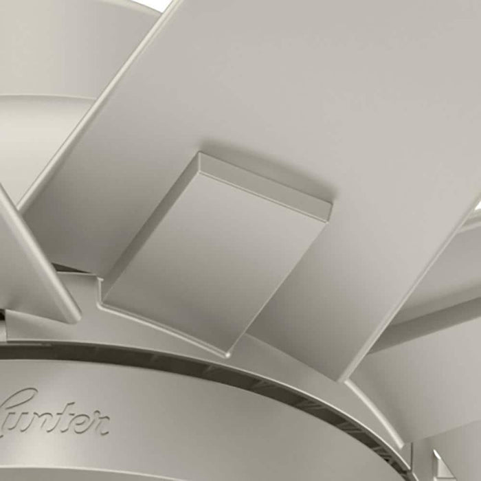 Hunter 60" Overton Ceiling Fan with LED Light Kit and Wall Control