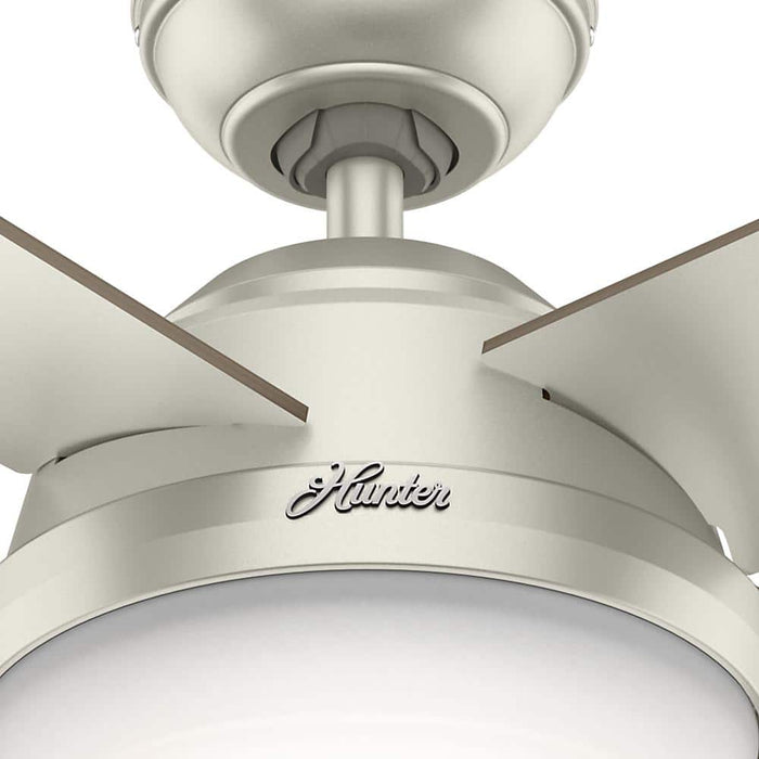 Hunter 52" Dempsey Ceiling Fan with LED Light Kit and Handheld Remote