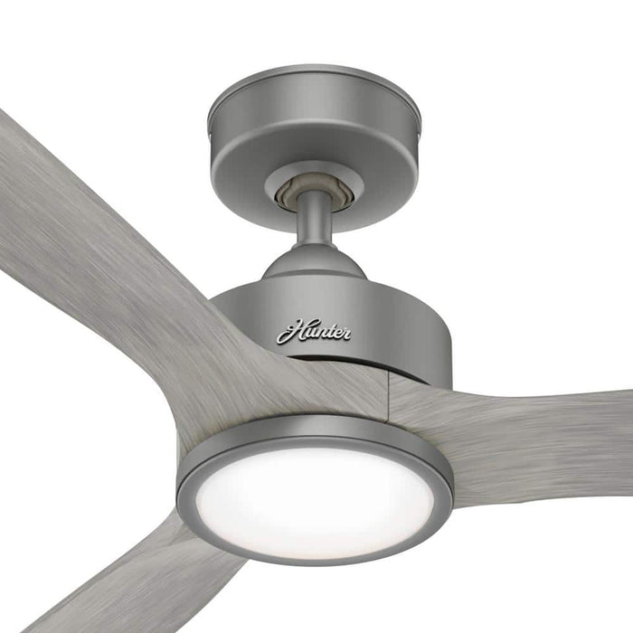 Hunter 52" Park View Ceiling Fan with LED Light Kit and Handheld Remote