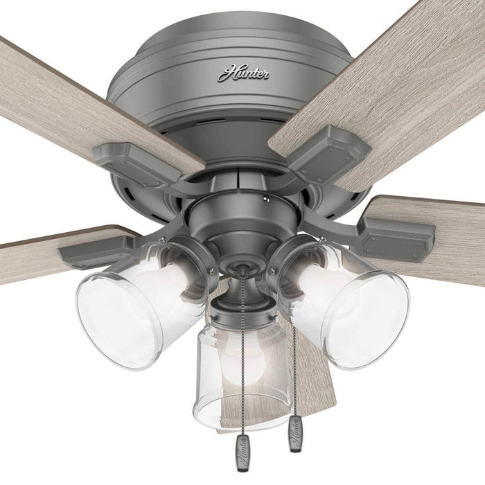 Hunter 42" Crestfield Ceiling Fan with LED Light Kit and Pull Chains