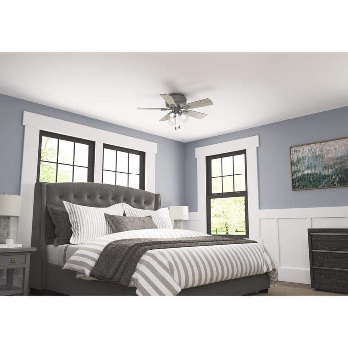 Hunter 42" Crestfield Ceiling Fan with LED Light Kit and Pull Chains